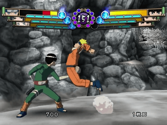 Naruto: Gekito Ninja Taisen 4 screenshot 3 for Gamecube